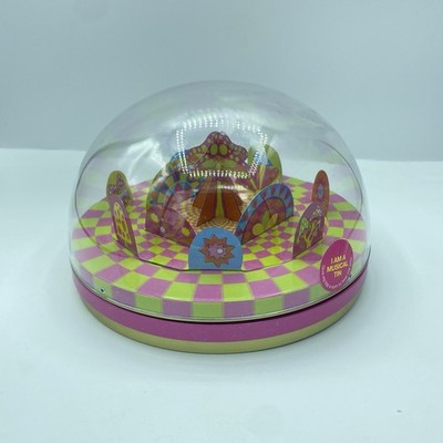 LUSH Snow Fairy Musical Tin Wonderland Dome Display Top Only Rare Collectible