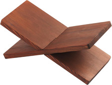 Wood Book Stand for Reading - Book Display Stand, Cook Book Stand, Textbook Stan