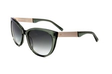 Rodenstock R3300 D GREEN, LIGHT GOLD 55/17/135 Women's Sunglasses