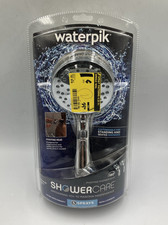 Waterpik 5-Spray 4.25" Wall Mount Shower Handheld Pivoting Shower Head in Chrome