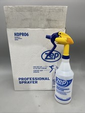 6 Pack Zep 32 oz Professional Trigger Spray Plastic Bottles New