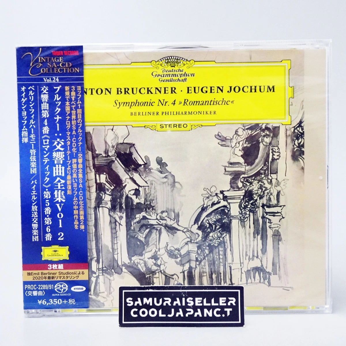 Eugen Jochum Bruckner Symphonies No.4-6 3 SACD Hybrid TOWER