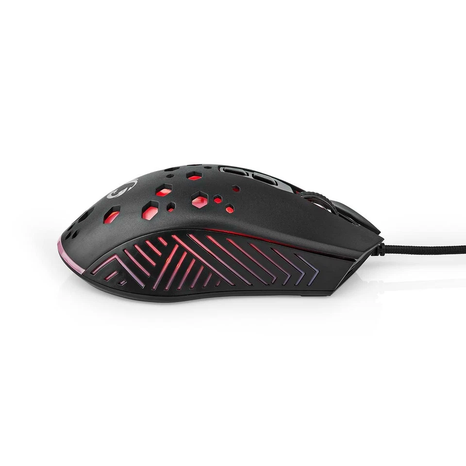 Nedis 7200 dpi RGB Wired Gaming Mouse with 7 Buttons - Image 3 of 4