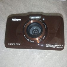 Nikon COOLPIX S31 Brown Waterproof Shockproof Digital Camera Compact