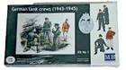 MASTER BOX 1:35 SCALE " GERMAN TANK CREW (1943-1945) " PLASTIC MODEL KIT #3507 — photo 1