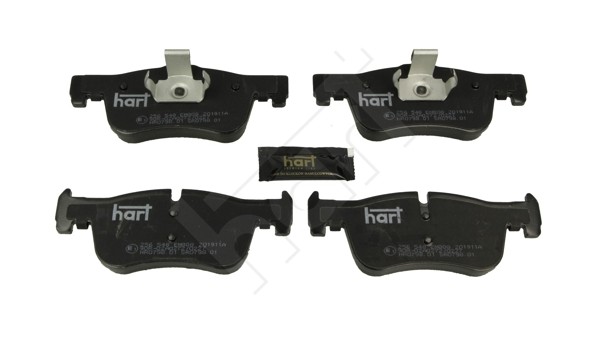 Vorderachse Hart 256 548 Bremsbelagsatz, Scheibenbremse FüR BMW-image