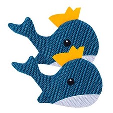 2 Pack Oil Absorbing Hot Tub Scum Absorber - Whale