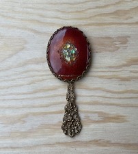 Magnifique Miroir En Émaux De Limoges