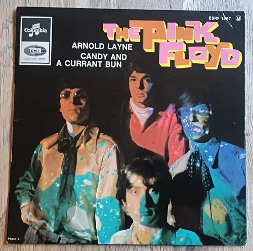 Pink Floyd 7" EP Arnold Layne France Columbia 1st Press PSYCH INCREDIBLE AUDIO