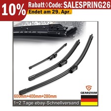 SCHEIBENWISCHER VORNE + HINTEN Komplett Set für VW Polo V Typ 6R 6C | UP Typ
