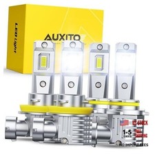 9005 H11 LED Bulbs Combo, 100000 Lumens Ultra Bright 6500K Cool H11 9005
