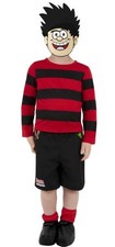Image of Dennis the Menace Fancy Dress Costume for Boys Ages 4-6 (S)