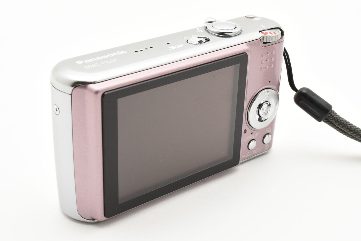 ⭐︎【美品】Panasonic DMC-FX01 PINK☆ Near MINT] Panasonic LUMIX DMC-FX01 6MP Pink Compact Digital