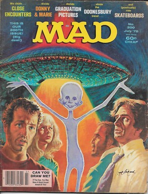 7/78 MAD magazine issue No. 200 Close Encounters of the