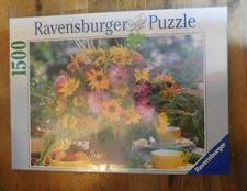 Ravensburger 1500 piece puzzle - sunflower bouquet