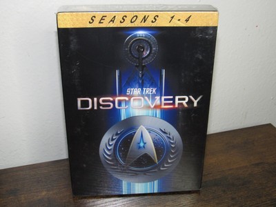 STAR TREK DISCOVERY SEASONS 1 - 4 DVD, 16-Disc Box Set BRAND NEW