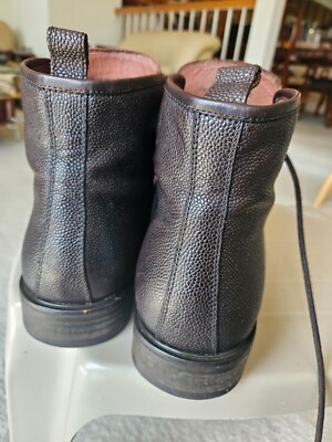 WARFIELD & GRAND CAPTOE LEATHER BOOTS DARK BROWN US 11 / UK 