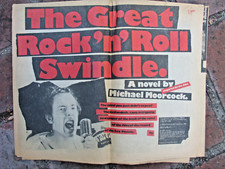 SEX PISTOLS The Great Rock And Roll Swindle ORIGINAL UK Tabloid Novel Review