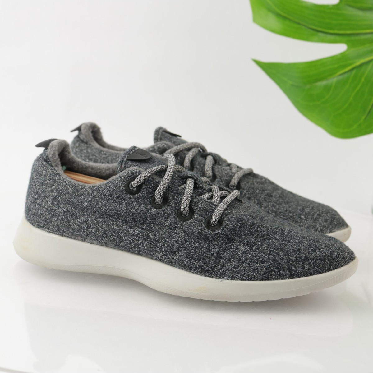 Allbirds Grey Wool‎ Running Sneaker Shoes Men\'s Size 9 Allbirds Wool Runners WR Gray Running Shoes Sneakers Mens  main image 3