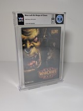 Warcraft III 3 Reign of Chaos RoC Pal UK DVD Case Wata 9.8 A+ NOT VGA PIXEL