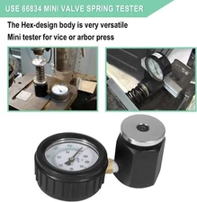66834 Universal Mini Valve Spring Pressure Tester Gauge 0-700 PSI - 0-50 KG/CM2