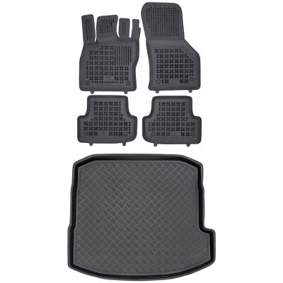 Gummi Fußmatten Kofferraumwanne Für Audi A3 8YA S Produktbild-Vorschau 8