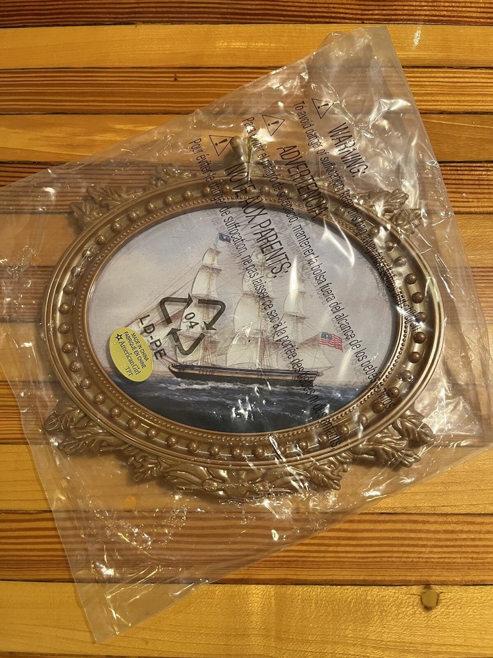 American Girl Caroline Parlor Mirror Ship Picture Frame Replacement