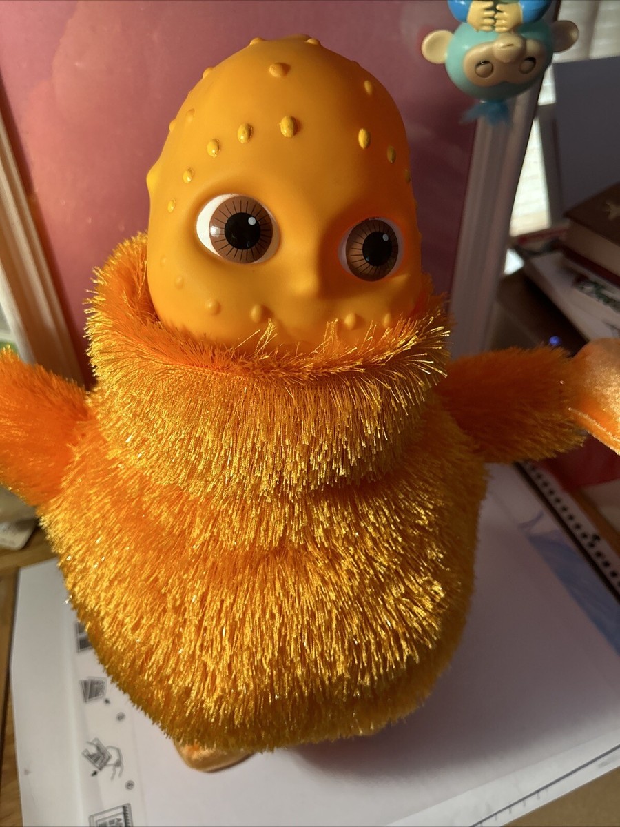 Vintage Hasbro 2004 Orange Animated Boohbah Zumbah Musical Plush