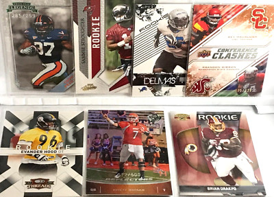 2009 ROOKIE #d Lot (7) Orakpo, Delmas, Bomar, Hood, Maualuga, Stroutter, Peerman