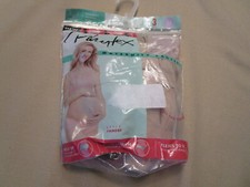 NEW PLAYTEX FOLD OVER MATERNITY BRIEFS PANTIES 2 PACK SIZE MEDIUM