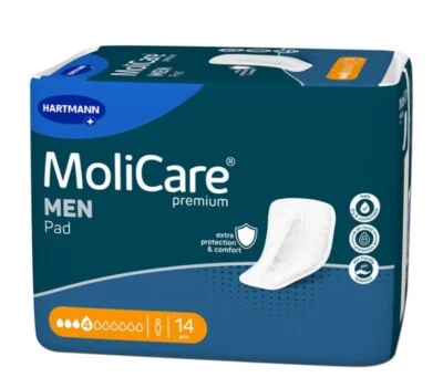 PAUL HARTMANN AG MOLICARE Premium MEN Pad 4 Tropfen 14 ST 168068