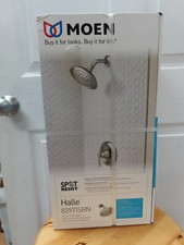 Moen Halle Spot Resist Brushed Nickel Shower Faucet Trim Set 82971SRN