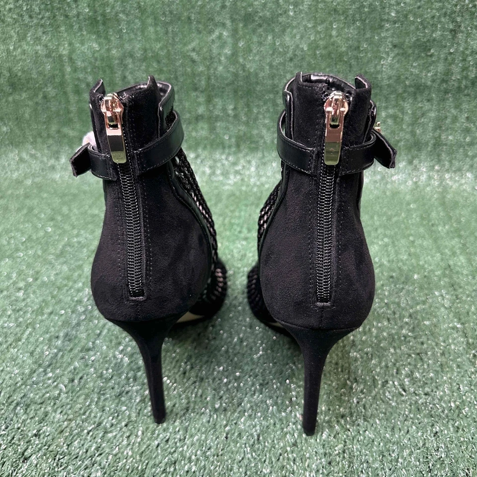 Botines Nine West de tacón alto con hebilla y correa en el tobillo negros WMN 10 NUEVOS CON ETIQUETAS Foto 4 de 4