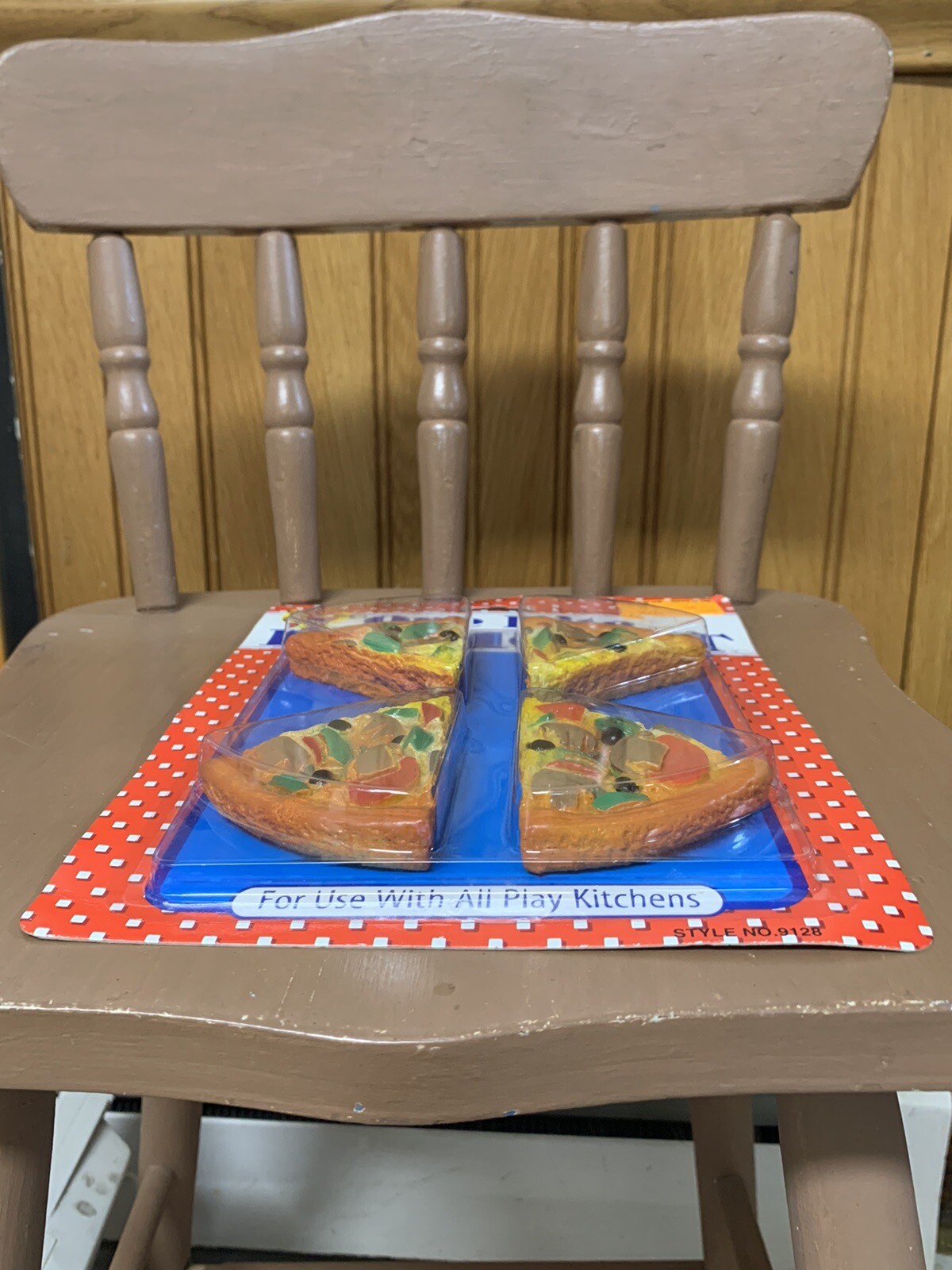 Vintage 1993 MTC PLAY FOOD Realistic Pizza Hut Style SEALED! Toys R Us Sticker!