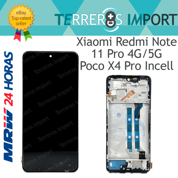 Pantalla Completa Display LCD Xiaomi Redmi Note 11 Pro 4G 5G Incell con marco