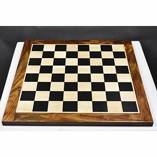 Ebony World Championship Chess Pieces Set 3.75 FIDE type+ 21 Chess Board  COMBO