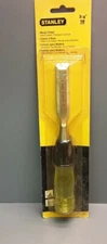 Stanley 3/4" Wood Chisel  16-907 Steel End Handle New Old Stock Dated 1998