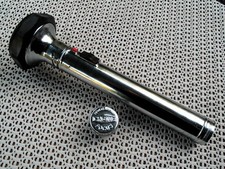 Sondermodell Crone Taschenlampe  Licht Selten 1990 Chrom Messing Einzelstücke