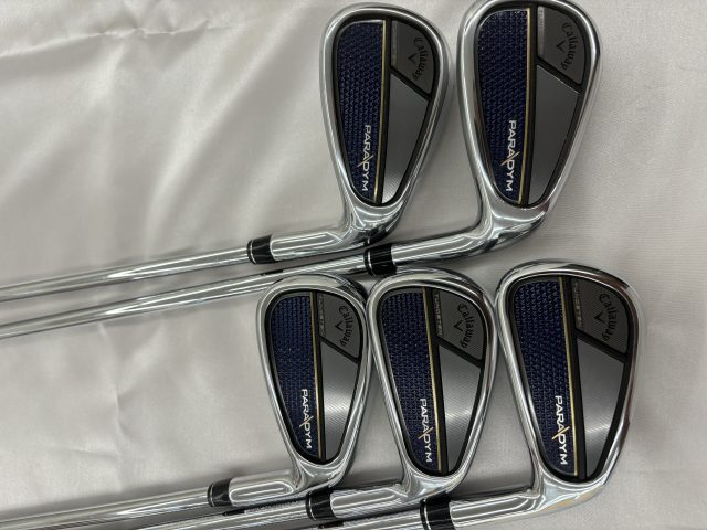 Golf Iron Set Callaway PARADYM N.S.PRO ZELOS7 (S) 5pcs 6-P JAPAN