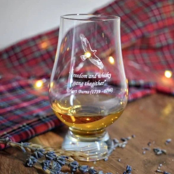 Official Robert Burns Glencairn Tasting Glass - Freedom and whisky - image 2 of 2