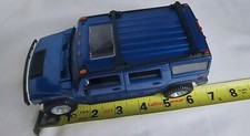 2003 HUMMER H2 1:27 MAISTO navy blue die-cast model car new, free shipping