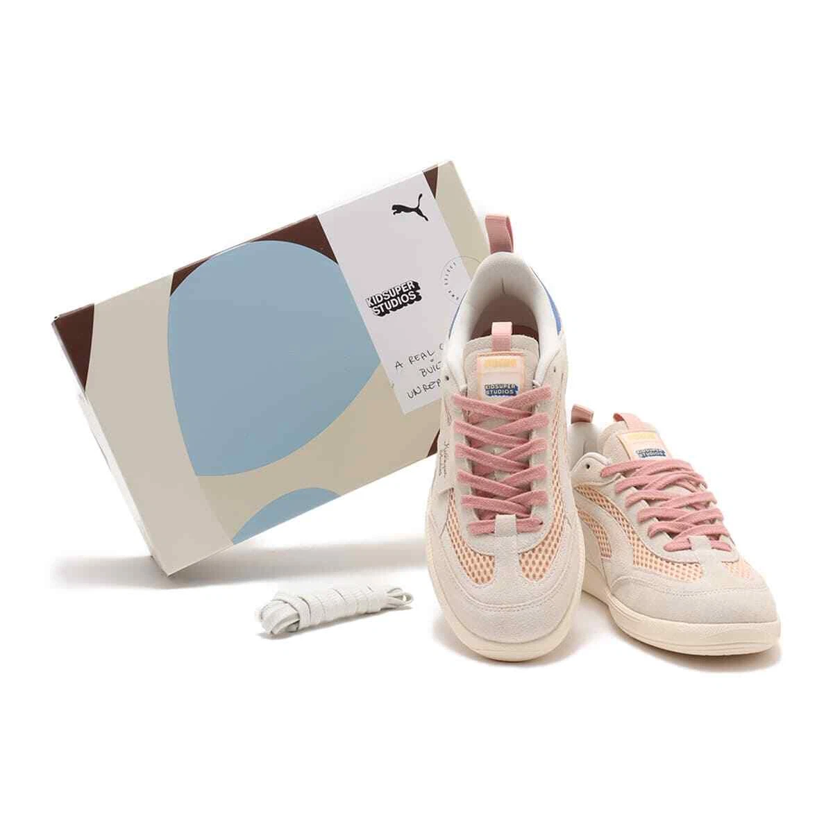 Puma x Kidsuper Studios Palermo colore bianco caldo bianco caldo 397306 04 uomo us8