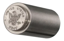 1911 End Cap - Commander Size, Navy Engraved, Stainless