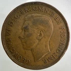 George VI Penny coin from a recent eBay sale