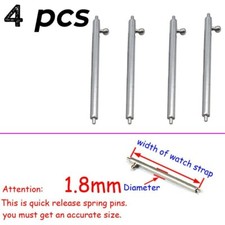 Quick Release Spring Bar Pins 14-22 24mm Watch Strap Stainless Steel Connect Pin