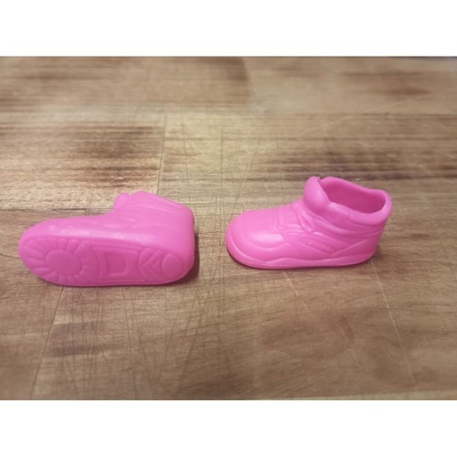 MATTEL PINK High Top TENNISSCHUHE SNEAKER für FLAT-FOOT BARBIE Kunststoff - Bild 2 von 2