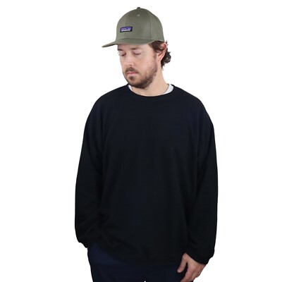 Vtg 90s Patagonia Rhythm Synchilla Fleece Crewneck Sweatshirt Mens 