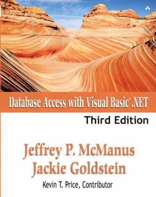 Database Access with Visual Basic .Net by McManus, Jeffrey P.; Goldstein, Jackie