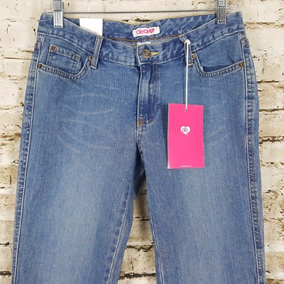 Jean bootleg taille basse Dear By Amanda Bynes taille 10 court neuf