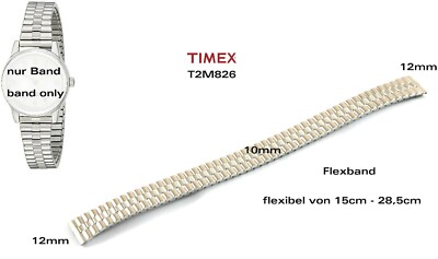 Timex Replacement Band for T2M826 Classic Dressy Ladies Flex
